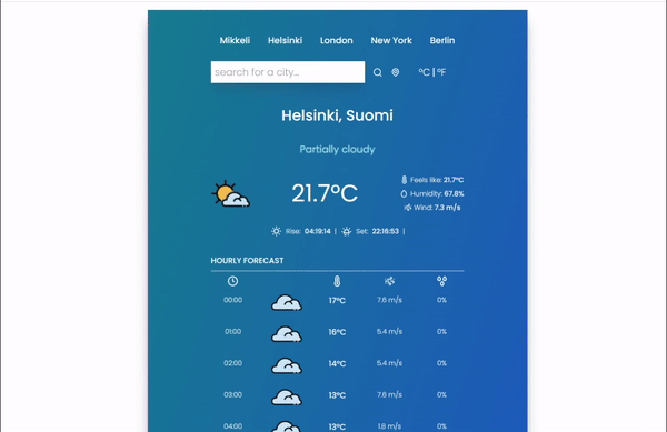 weather app gif